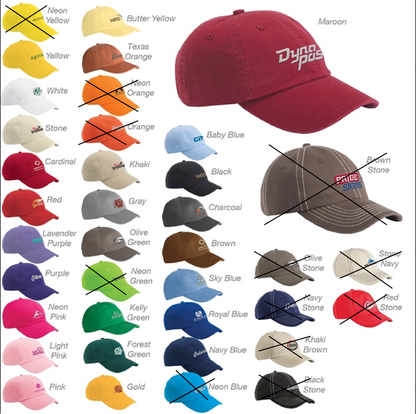 Custom Dad Hat, Select Your Text